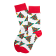 Picture of CHRISTMAS SOCKS in White