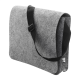 RPET FELT MESSENGER BAG in Grey image 2