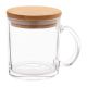 Picture of RECYCLED GLASS MUG in Clear Transparent