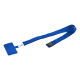 Picture of RPET MOBILE PHONE HOLDER LANYARD in Blue