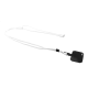 Picture of RPET MOBILE PHONE HOLDER LANYARD in White