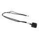 Picture of RPET MOBILE PHONE HOLDER LANYARD in Black