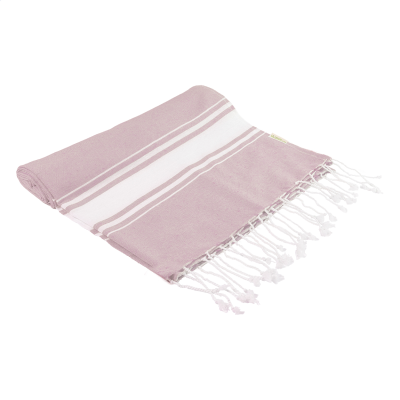 Picture of RECYCLED COTTON BEACH TOWEL in Rose