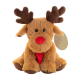 Picture of RPET PLUSH REINDEER in Brown