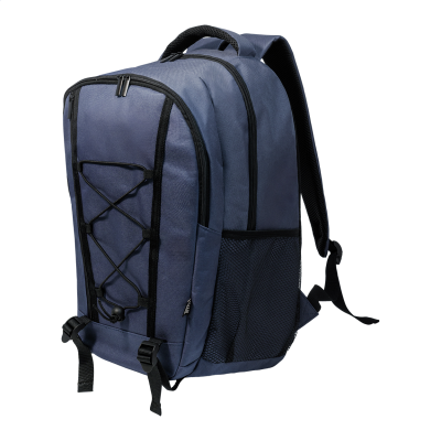 Picture of RPET BACKPACK RUCKSACK in Dark Blue