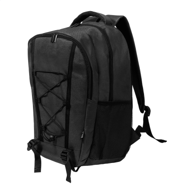 Picture of RPET BACKPACK RUCKSACK in Black