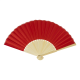 RPET HAND FAN in Red image 2