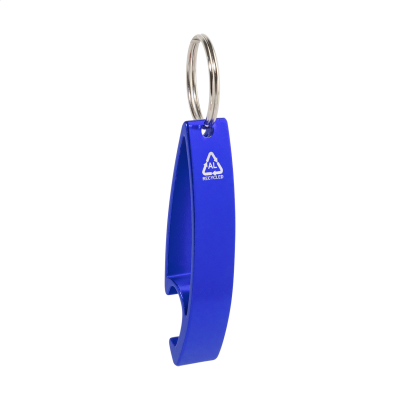 Picture of BOTTLE OPENER KEYRING in Blue