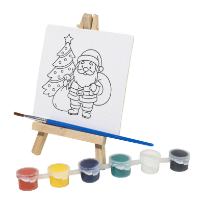 Picture of CHRISTMAS PAINTING SET in Natural