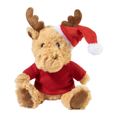 Picture of RPET PLUSH REINDEER in Natural