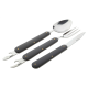 Picture of CAMPING CUTLERY SET in Black