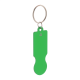 TROLLEY COIN KEYRING in Green image 2