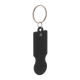 TROLLEY COIN KEYRING in Black image 2