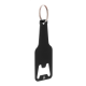 Picture of BOTTLE OPENER KEYRING in Black