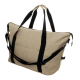 Picture of RECYCLED CANVAS TRAVEL BAG in Beige