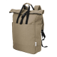 Picture of RECYCLED CANVAS BACKPACK RUCKSACK in Beige