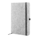 Picture of RPET FELT NOTE BOOK in Grey