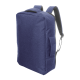 Picture of RPET DOCUMENT BACKPACK RUCKSACK in Dark Blue