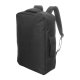 Picture of RPET DOCUMENT BACKPACK RUCKSACK in Black