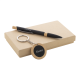 PEN AND KEYRING SET in Black image 2