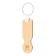 Picture of TROLLEY COIN KEYRING in Natural
