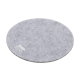 Picture of RPET FELT COASTER in Grey