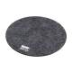 Picture of RPET FELT COASTER in Dark Grey