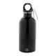 Picture of RECYCLED STAINLESS STEEL METAL BOTTLE in Black