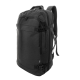 Picture of RPET DOCUMENT BACKPACK RUCKSACK in Black