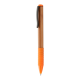 Picture of BAMBOO BALL PEN in Orange