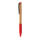 Picture of BAMBOO BALL PEN in Red