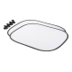 Picture of SUBLIMATION CAR SUNSHADES in White