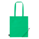 Picture of FOLDING RPET SHOPPER TOTE BAG in Green