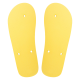 Picture of CUSTOMISABLE BEACH SLIPPERS - SOLE in Yellow