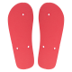 Picture of CUSTOMISABLE BEACH SLIPPERS - SOLE in Red