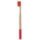 Picture of BAMBOO TOOTHBRUSH in Red