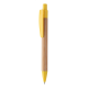 Picture of BAMBOO BALL PEN in Yellow