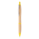 Picture of BAMBOO BALL PEN in Yellow