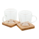 Picture of GLASS ESPRESSO CUP SET in Clear Transparent