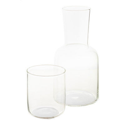 Picture of CARAFE AND GLASS SET in Clear Transparent
