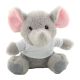 Picture of RPET PLUSH ELEPHANT in Grey