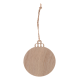 Picture of CHRISTMAS TREE ORNAMENT, BALL in Natural