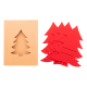 RPET CHRISTMAS CUTLERY HOLDER SET in Red image 2