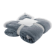 Picture of CORAL FLEECE BLANKET in Dark Grey