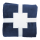 Picture of RPET FLANNEL BLANKET in Dark Blue