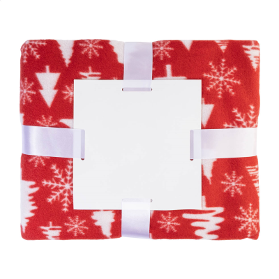 Picture of RPET CHRISTMAS BLANKET in Red