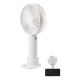 RPP RECHARGEABLE HAND FAN in White image 2