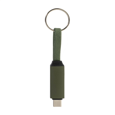 Picture of KEYRING 60W USB-C CABLE in Dark Green