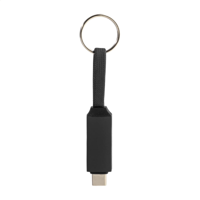 Picture of KEYRING 60W USB-C CABLE in Black