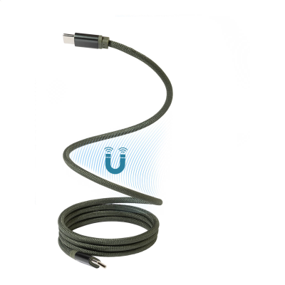 Picture of MAGNETIC 60W USB-C CABLE in Dark Green
